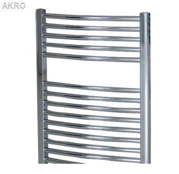 GRZEJNIK łazienkowy 50x70 CHROM łuk drabinka 258W 90°C